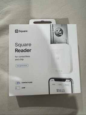 Square Reader 2nd Generation Contactless & Chip Card Reader - White